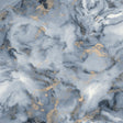 York Merrick Navy Marble Wallpaper