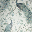 York Keeka Blue Peacocks Wallpaper