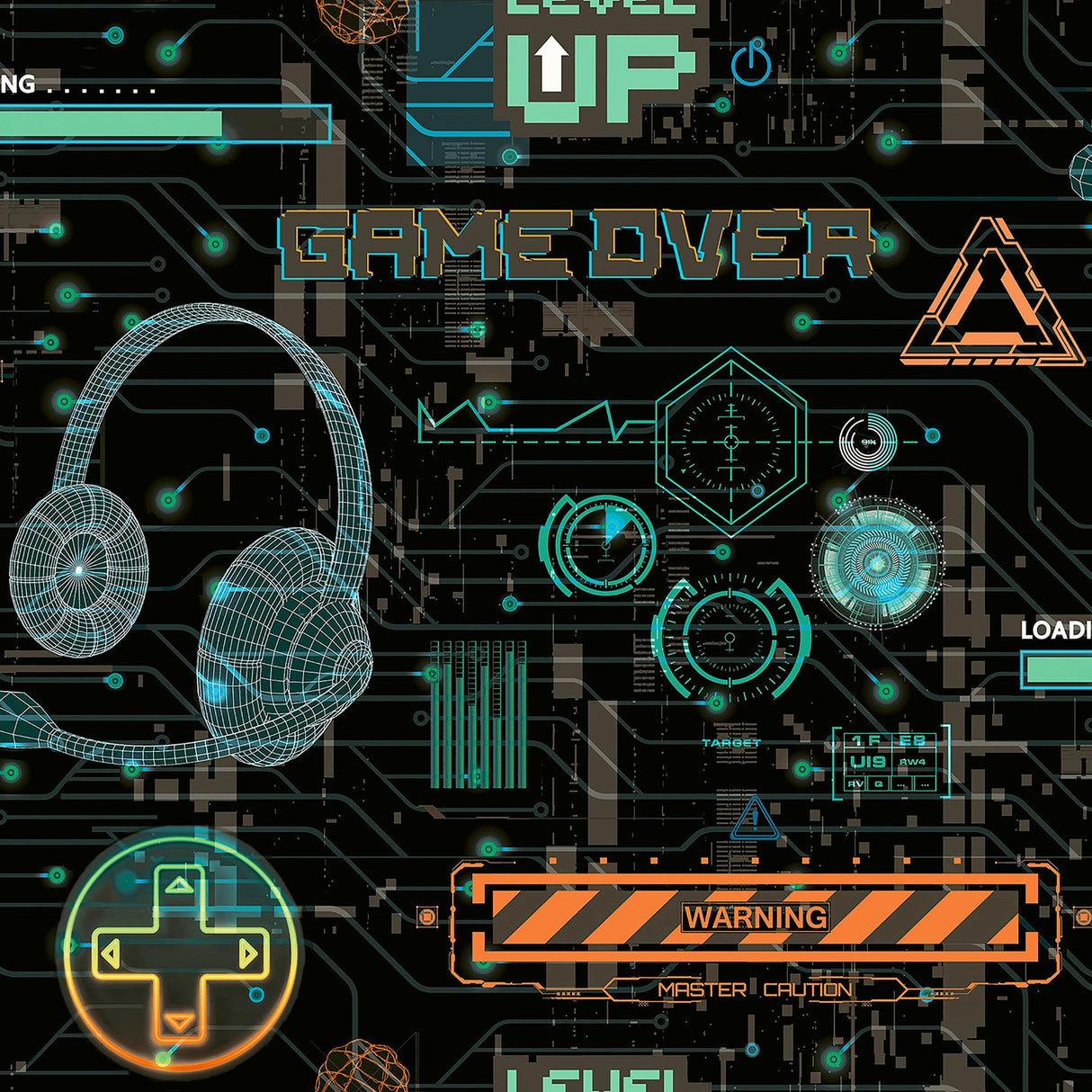 York Casper Black Gamer Wallpaper