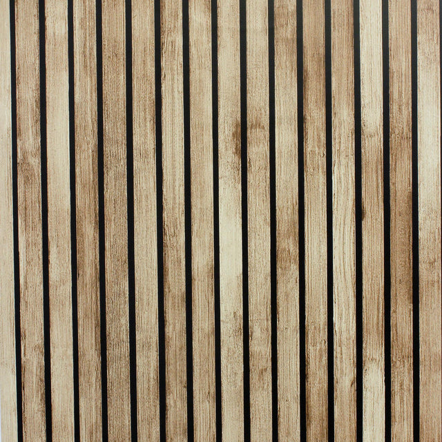 York Herman Light Brown Wood Wallpaper