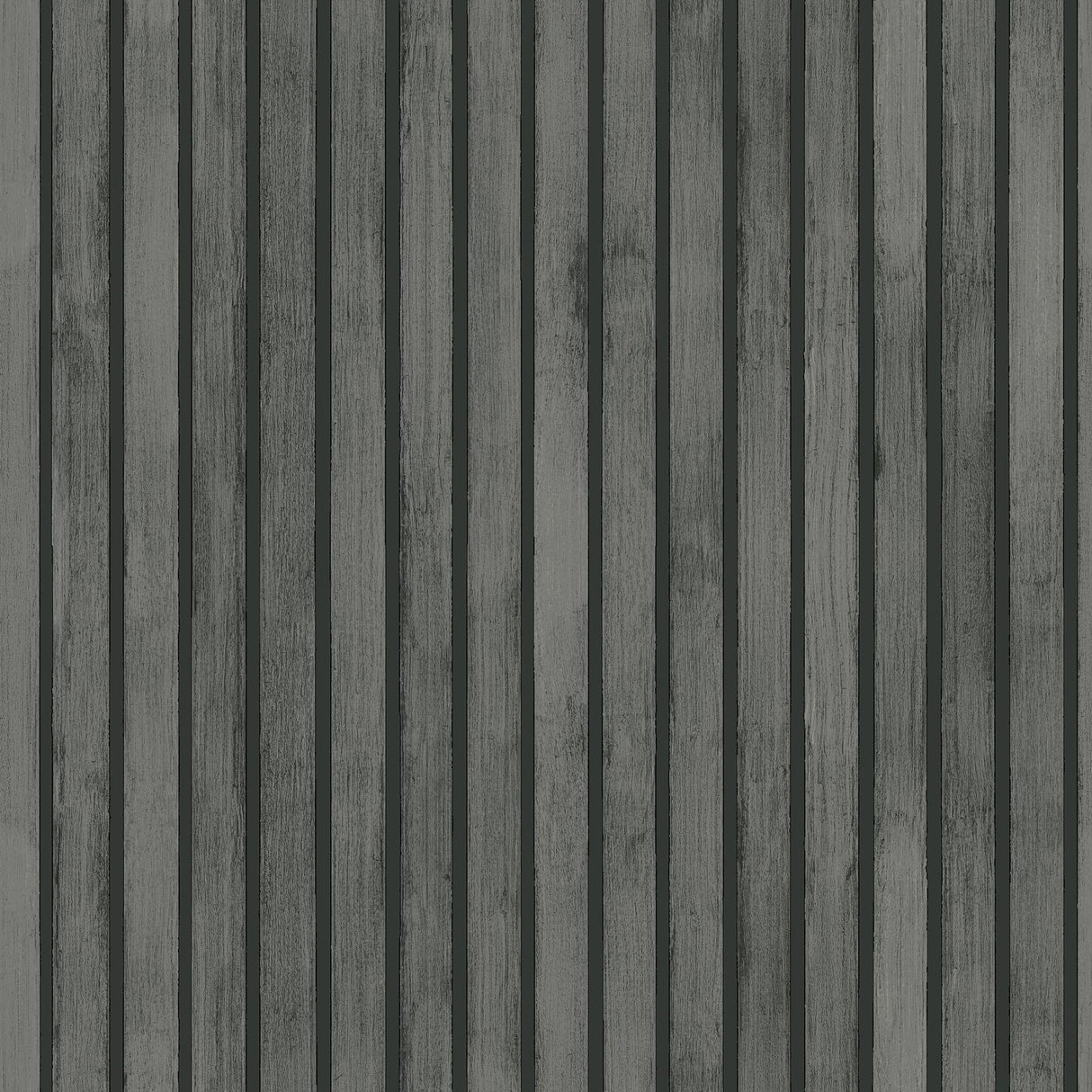 York Herman Charcoal Wood Wallpaper