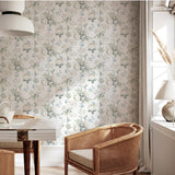 York Atley Light Green Floral Wallpaper