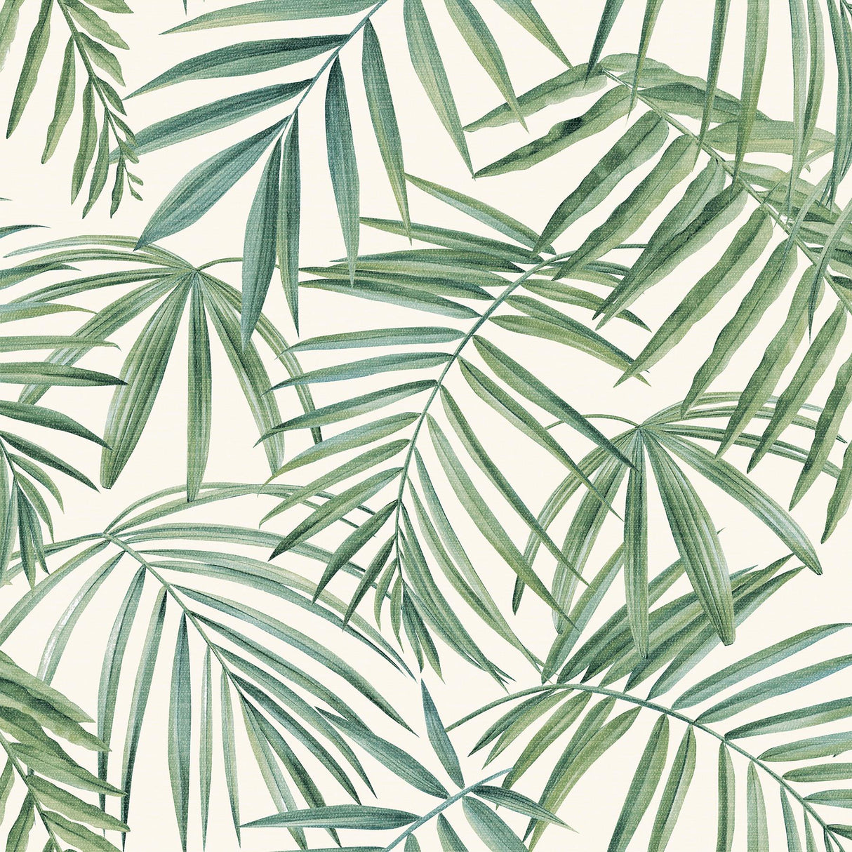 York Juan Green Palm Leaves Wallpaper