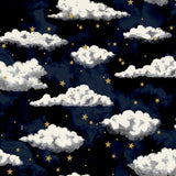 York Zeno Navy Starry Skies Wallpaper