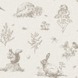 York Clawford Beige Meadow Friends Wallpaper