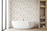 York Clawford Beige Meadow Friends Wallpaper