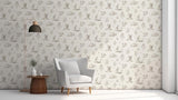York Clawford Beige Meadow Friends Wallpaper