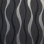 York Tazz Black Ribbons Wallpaper