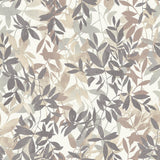 York Georgianna Neutral Botanical Leaves Wallpaper
