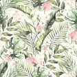 York Harrietta Green Tropical Floral Wallpaper
