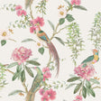 York Celine Pink Courtyard Garden Wallpaper