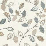 York Sylvie Neutral Leaf Trail Wallpaper