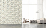 York Sylvie Neutral Leaf Trail Wallpaper