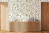 York Sylvie Neutral Leaf Trail Wallpaper