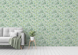 York Lucene Green Spring Vines Wallpaper