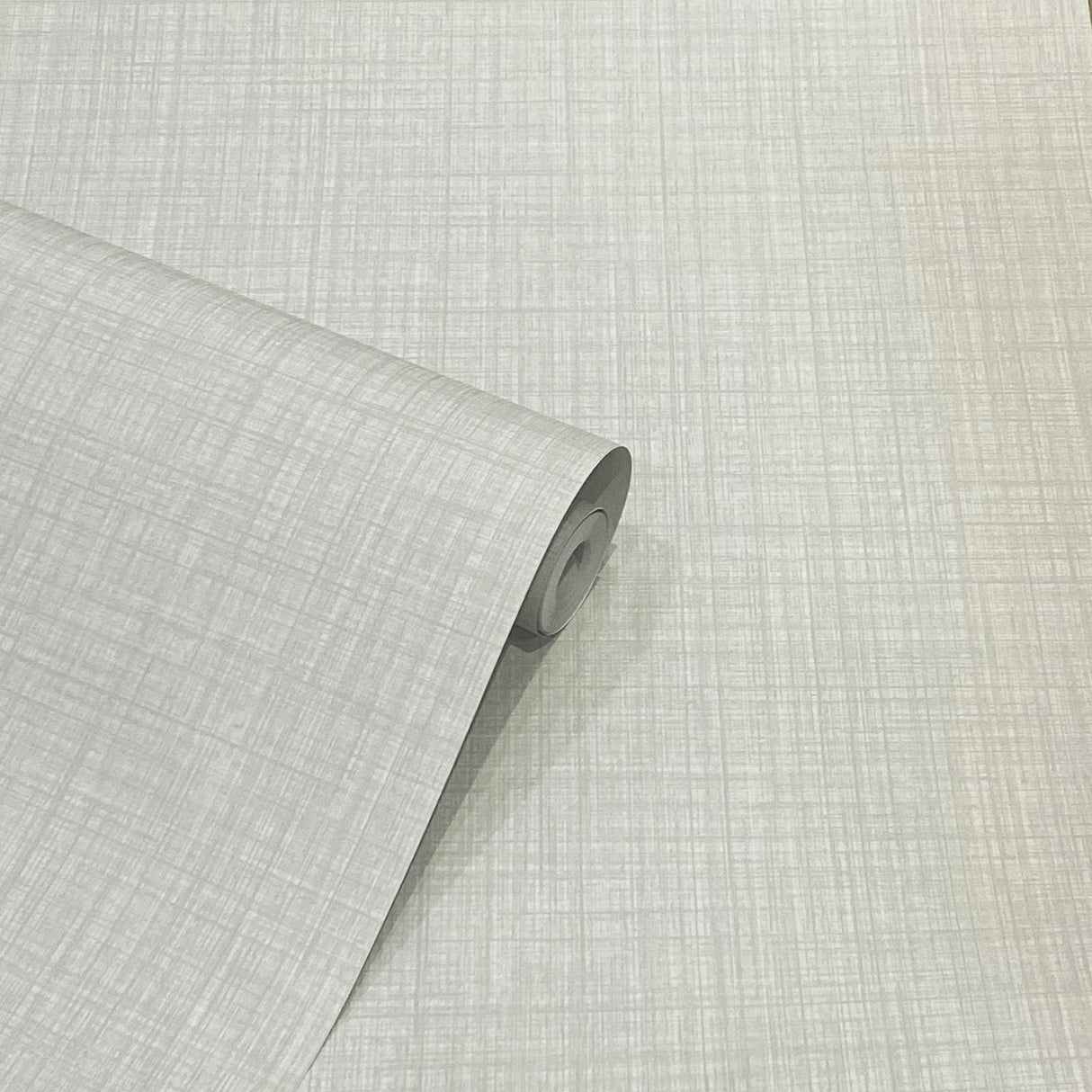 York Rafe Neutral Woven Texture Wallpaper