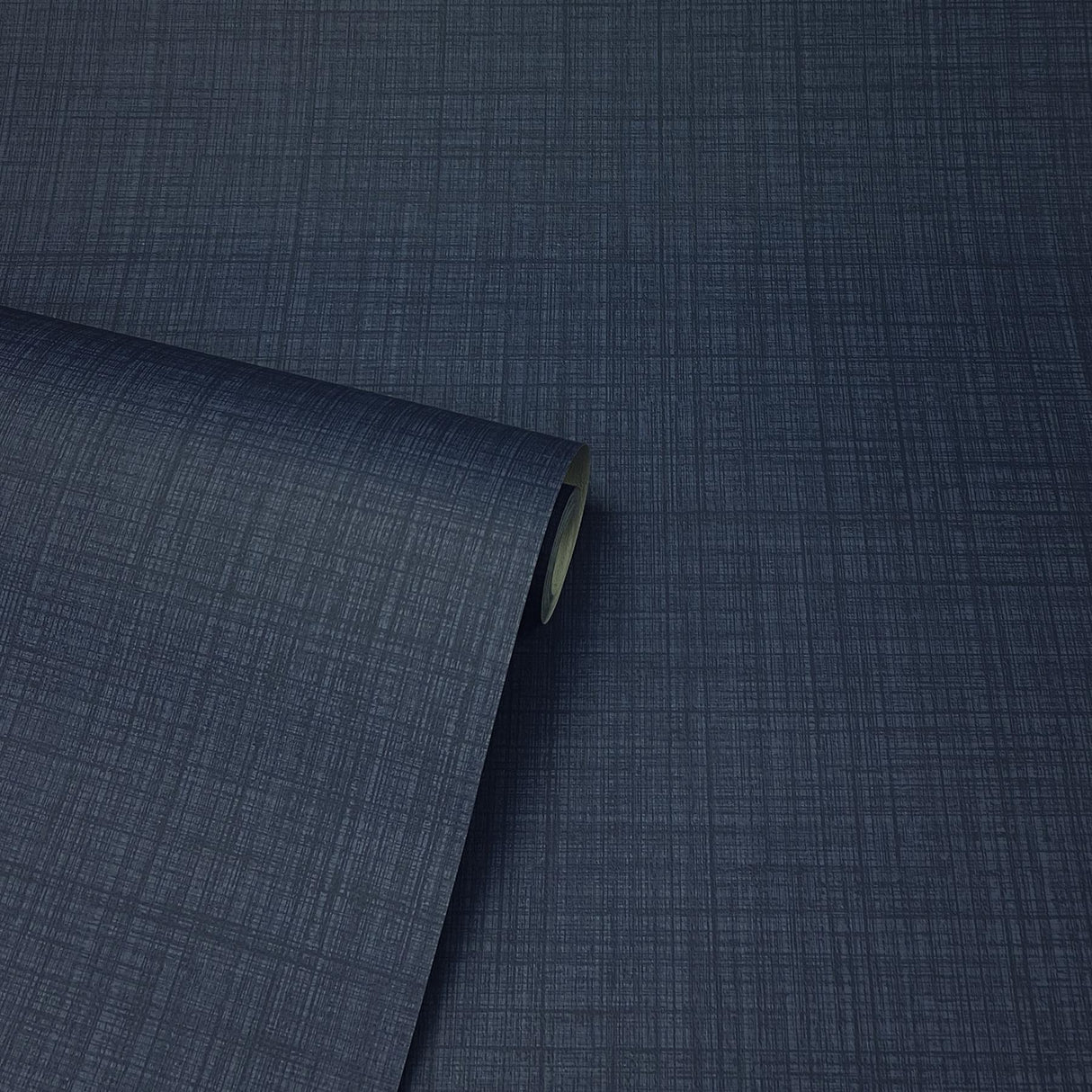 York Rafe Navy Woven Texture Wallpaper