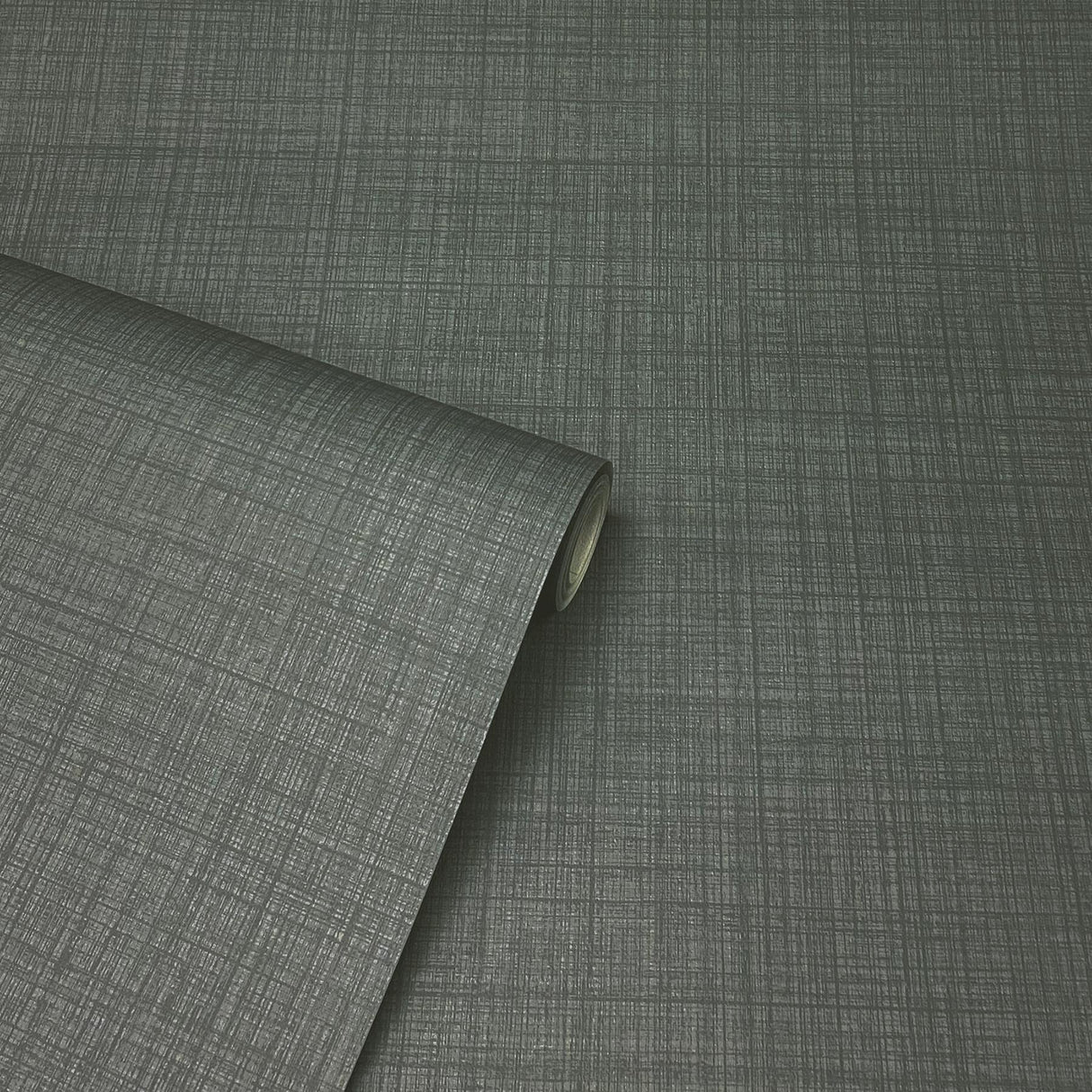 York Rafe Grey Woven Texture Wallpaper