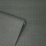 York Rafe Grey Woven Texture Wallpaper
