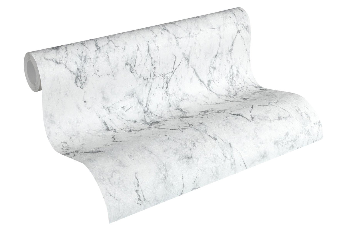 York Makrana Grey Marble Wallpaper