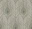 York Prosperity Bronze Feather Wallpaper