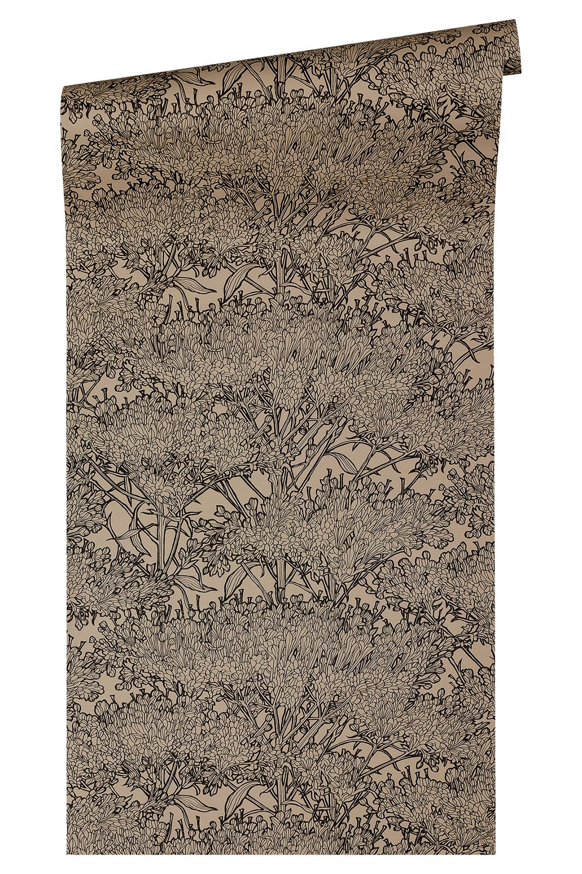 York Hornbeam Brown Tree Wallpaper
