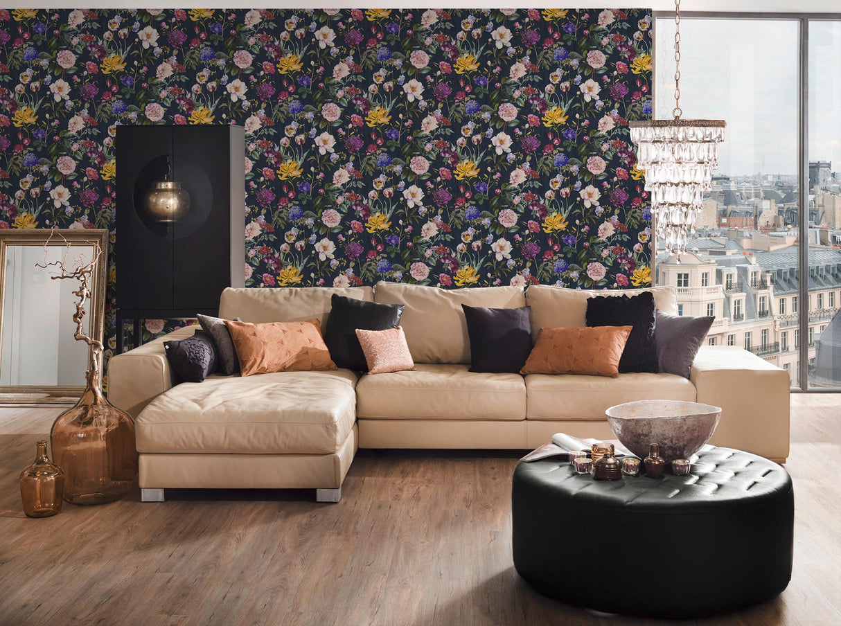 York Aviva Multicolor English Garden Wallpaper