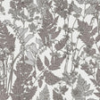 York Ayla Light Grey Wildflowers Wallpaper