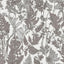 York Ayla Light Grey Wildflowers Wallpaper