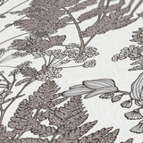 York Ayla Light Grey Wildflowers Wallpaper