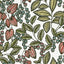 York Leif White Vine Trail Wallpaper