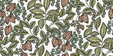 York Leif White Vine Trail Wallpaper