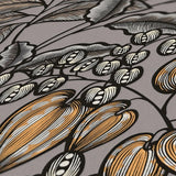 York Leif Grey Vine Trail Wallpaper