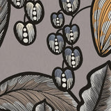 York Leif Grey Vine Trail Wallpaper