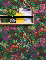 York Zetta Multicolor Floral Riot Wallpaper