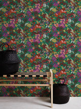 York Zetta Multicolor Floral Riot Wallpaper