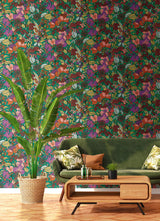 York Zetta Multicolor Floral Riot Wallpaper