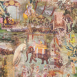 York Fenmore Olive Indian Safari Wallpaper