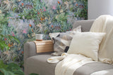 York Cordian Sky Blue Rainforest Landscape Wallpaper