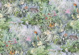 York Cordian Sky Blue Rainforest Landscape Wallpaper