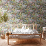 York Cordian Light Yellow Rainforest Landscape Wallpaper