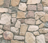 York Morris Neutral Natural Stone Wallpaper