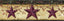 York Graham Sand Rustic Star Trail Border