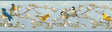 York Daphne Blue Songbird Trail Border