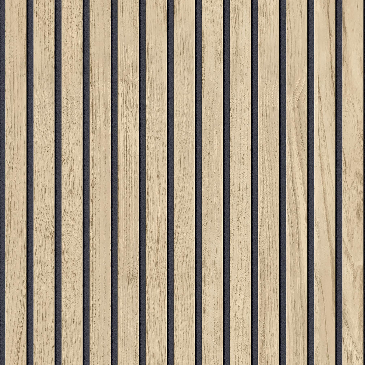 York Panacea Light Brown Wood Wallpaper