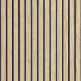 York Panacea Light Brown Wood Wallpaper