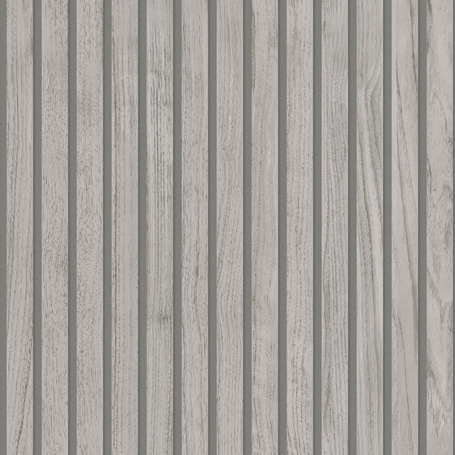 York Panacea Grey Wood Wallpaper