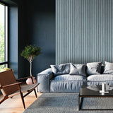 York Panacea Blue Wood Wallpaper