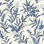 York Olivia Blue Floral Wallpaper