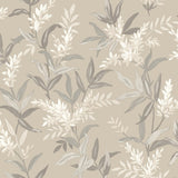 York Olivia Beige Floral Wallpaper